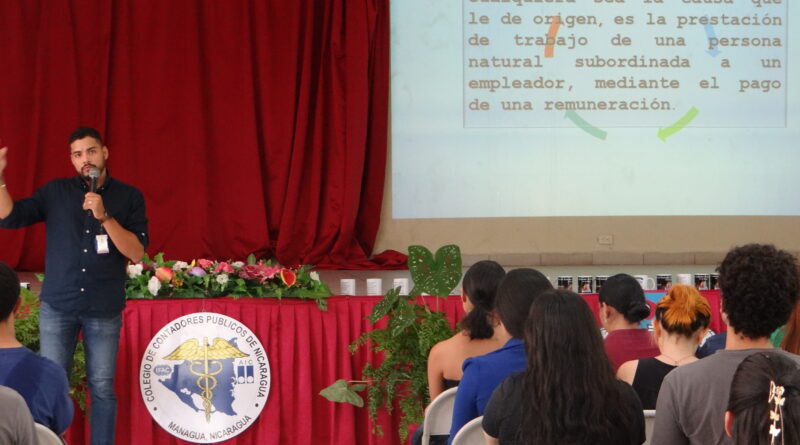 FAREM Matagalpa, presenta Conferencias en temáticas contables con motivo de celebrar el día del Contador de las Américas
