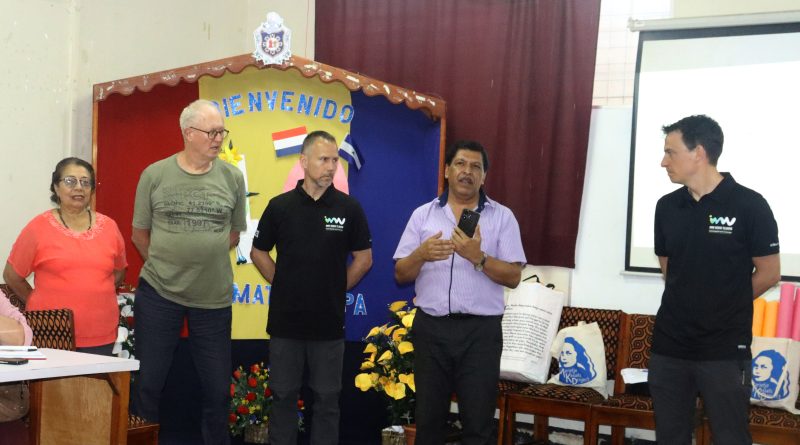 CUR-Matagalpa UNAN-Managua recibe la visita de un equipo de trabajo de Marietje Kessels Project